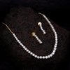 Sukkhi Gliterring CZ Gold Plated Choker Necklace Set for Women