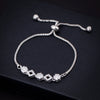Sukkhi Charming CZ Rhodium Plated Bracelet For Women