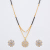 Sukkhi Glorious Gold Plated Floral Mangalsutra Set for Women