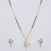 Sukkhi Lavish Gold Plated Heart Shaped Mangalsutra Set for Women