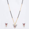 Sukkhi Pretty Gold Plated Butterfly Mangalsutra Set for Women