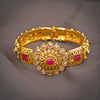 Sukkhi Floral Gold Plated Kada for Women