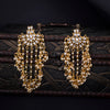 Sukkhi Glistening Gold Plated Kundan Pearl Drop Earring for Women