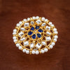 Sukkhi Glimmery Kundan Pearl Gold Plated Ring For Women