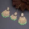 Sukkhi Exquisite Gold Plated Dangle Earring Mangtikka For Women