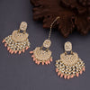 Sukkhi Gleaming Gold Plated Dangle Earring Mangtikka For Women