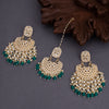 Sukkhi Classy Gold Plated Dangle Earring Mangtikka For Women