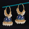 Sukkhi Classy Jhumki Gold Plated Mint Kundan Earring For Women