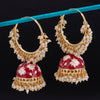 Sukkhi Magnificent Jhumki Gold Plated Mint Earring For Women