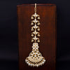 Sukkhi Ritzy Gold Plated Kundan & Pearl Mangtikka For Women