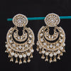 Sukkhi Classy Dangle Gold Plated Kundan & Pearl Earring For Women