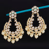 Sukkhi Graceful Gold Plated Kundan & Pearl Earring For Women