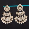 Sukkhi Ritzy Chandbali Gold Plated Kundan & Pearl Earring For Women