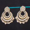 Sukkhi Beguiling Dangle Gold Plated Kundan & Pearl Earring For Women