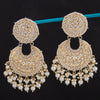 Sukkhi Ravishing Dangle Gold Plated Kundan & Pearl Earring For Women