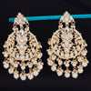 Sukkhi Glitzy Dangle Gold Plated Kundan & Pearl Earring For Women