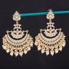 Sukkhi Chandbali Gold Plated Kundan & Pearl Earring For Women