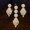 Sukkhi Ravishing Gold Plated Kundan & Pearl Earring Mangtikka For Women