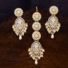 Sukkhi Exotic Gold Plated Kundan & Pearl Earring Mangtikka For Women