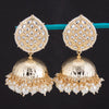 Sukkhi Ritzy Jhumki Gold Plated Kundan & Pearl Earring For Women