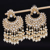 Sukkhi Classic Dangle Gold Plated Kundan & Pearl Earring For Women