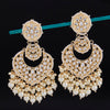 Sukkhi Fabulous Dangle Gold Plated Kundan & Pearl Earring For Women