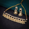 Sukkhi Marquise Kundan Gold Plated Choker Necklace Set for Women