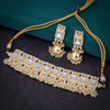 Sukkhi Exquisite Kundan Gold Plated Choker Necklace Set for Women