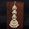 Sukkhi Fascinating Gold Plated Kundan & Pearl Mangtikka For Women