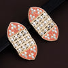 Sukkhi Feminine Stud Gold Plated Kundan & Mint Earring For Women