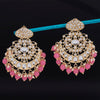 Sukkhi Soothing Dangle Gold Plated Kundan & Pearl Earring For Women