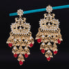 Sukkhi Dangle Gold Plated Kundan & Pearl Earring For Women