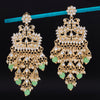 Sukkhi Pride Dangle Gold Plated Kundan & Pearl Earring For Women