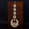 Sukkhi Sparkling Gold Plated Kundan & Pearl Mangtikka For Women