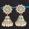 Sukkhi Resplendent Jhumki Gold Plated Kundan & Pearl Earring For Women