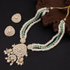 Sukkhi Glorious Gold Plated Kundan & Pearl Necklace Set For Women