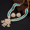 Sukkhi Royal Gold Plated Kundan & Pearl Necklace Set For Women