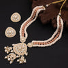 Sukkhi Divine Gold Plated Kundan & Pearl Necklace Set For Women