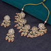 Sukkhi Delightful Kundan Gold Plated Choker Necklace Set for Women