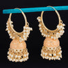 Sukkhi Fabulous Gold Plated Mint & Pearl Jhumki Earring For Women