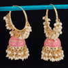 Sukkhi Alluring Gold Plated Mint & Pearl Jhumki Earring For Women