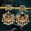 Sukkhi Amazing Lavish Gold Plated Mint Kundan Pearl Dangle Earring For Women