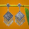 Sukkhi Geometrical Oxidized Drop Earring for Women