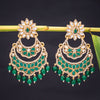 Sukkhi Marvellous Gold Plated Kundan Pearl Dangle Earring for Women