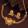 Sukkhi Marquise Gold Plated Choker Necklace Set for Women