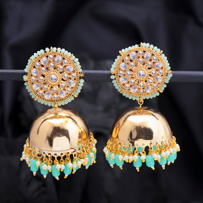 Sukkhi Fabulous Gold Plated Pearl Jhumki Earring for Women