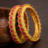 Sukkhi Astonish Pearl Gold Plated Bangles for Women
