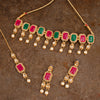 Sukkhi Exotic Pearl Gold Plated Choker Necklace Set for Women