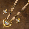 Sukkhi Spectacular Kundan & Pearl Gold Plated Long Necklace Set for Women