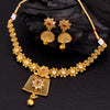 Sukkhi Magnificent Kundan & Pearl Gold Plated Choker Necklace Set for Women